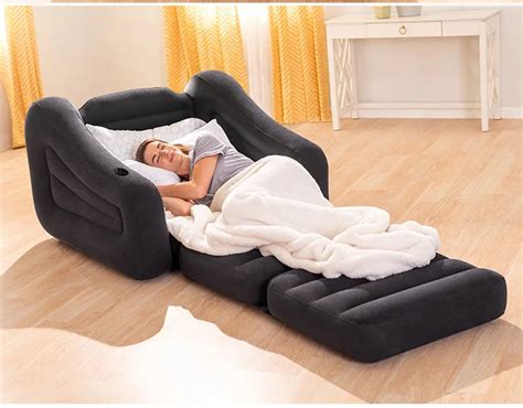 Intex 68565 Inflatable Sofa Bed Pull-out Single Seater Sofa Chair For Adult - Buy Inflatable ...