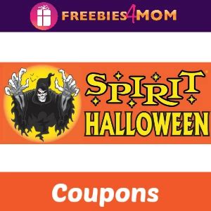 *Expired* Save with Spirit Halloween Coupons - Freebies 4 Mom