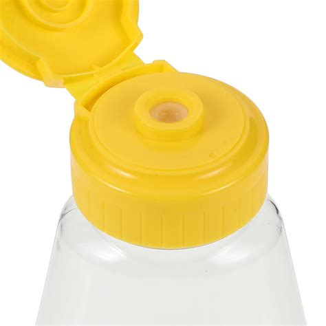 Honey Squeeze Bottle Squeezable Condiment Container Jar Household With