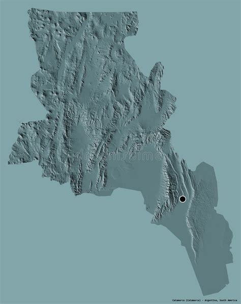 Map Of Catamarca Province Argentina Stock Illustration Illustration