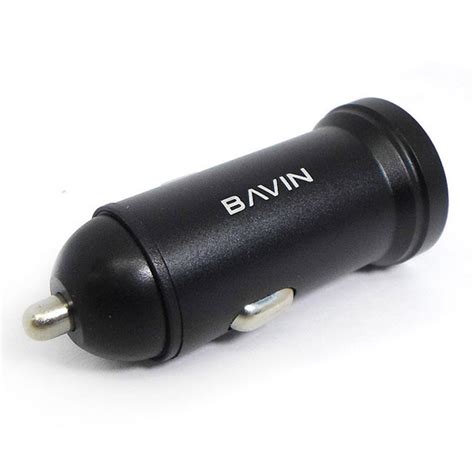 Компактная Авто зарядка в прикуриватель Bavin PC-362 с кабелем USB ...