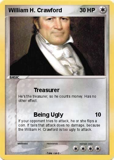 Pokémon William H Crawford Treasurer My Pokemon Card