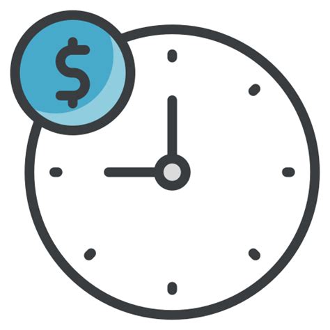 Overtime Generic Fill Lineal Icon