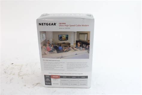 Netgear Cm1000 High Speed Cable Modem Property Room