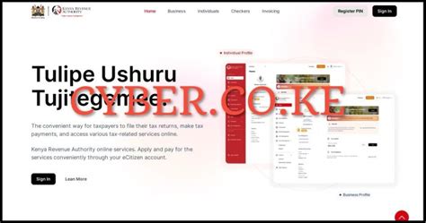 How To Apply For Kra Pin Using Ecitizen