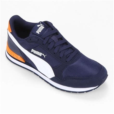 Tênis Puma ST Runner V2 Mesh Jr Infantil Centauro