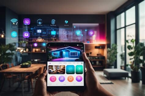 Premium Photo Modern Smart Home Management System Using Augmented