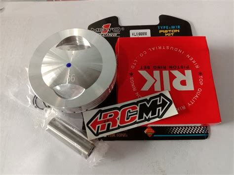 Jual Seher Seker Piston Set Kit Klx Klx Diameter Mm Mm Klep