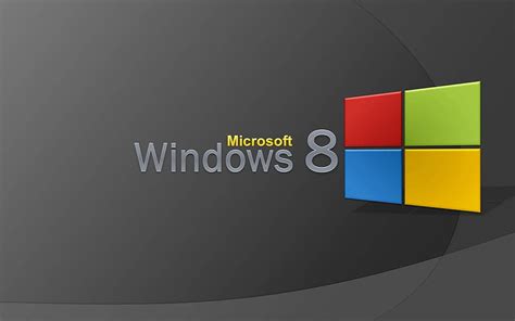 Windows 8 Logo 3d Gris Creativo Fondo De Pantalla Hd Smartresize