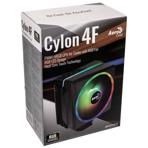 Cooler Cpu Aerocool Cylon 4f Argb