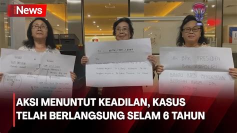 Aksi Menuntut Keadilan Dari Kapolri Dan Kabareskrim Kasus Telah