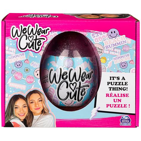 Mua We Wear Cute, 100-Piece Surprise Puzzle in Egg Easter Basket