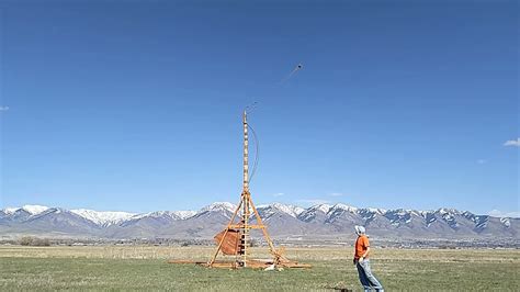 The Sentinel Record Trebuchet Launching April 2021 Youtube