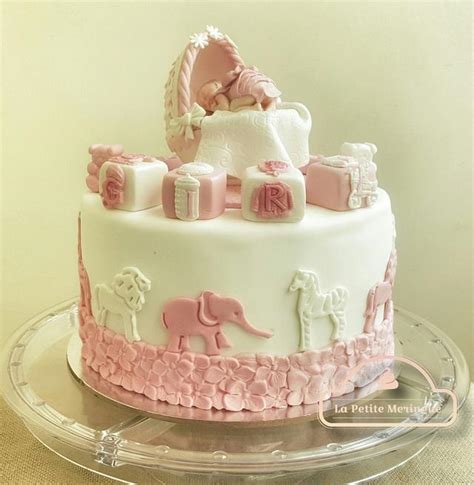 Baby Cradle Cake Decorated Cake By Radha Dhaka Cakesdecor