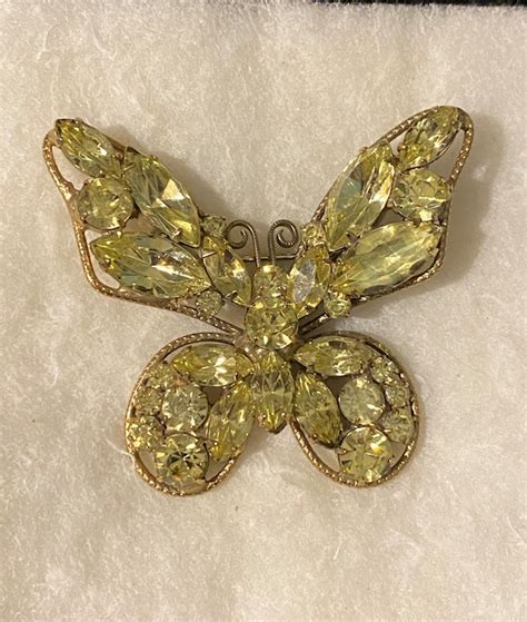 Vintage Juliana Butterfly Gem