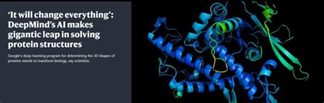 震惊科学界！deepmind Ai破解「蛋白质折叠」难题，攻克生物学50年巨大挑战财富号东方财富网