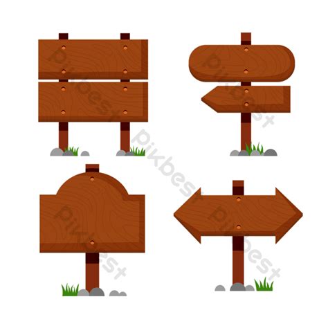 Wood Sign PNG Transparent Images