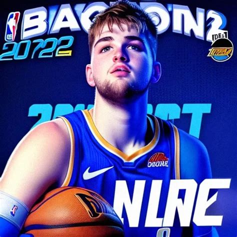 AI Art Generator: NBA 2k25 cover with Luka Doncic