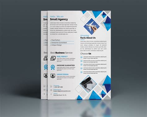 PSD Basic Flyer Template - Graphic Templates