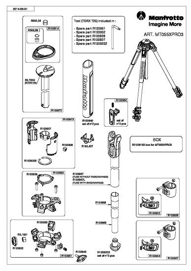 Manfrotto Tripod Replacement Parts | Reviewmotors.co