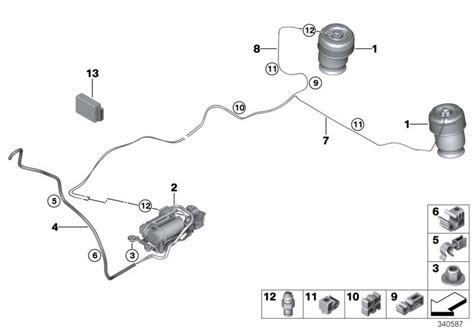 2015 Bmw X5 Air Supply Device Suspension 37206875177 Bmw Stratham Nh