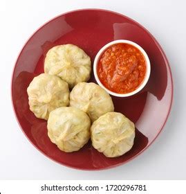 Traditional Dumpling Vegetarian Momos Food Nepal Stock Photo 1720296781 ...