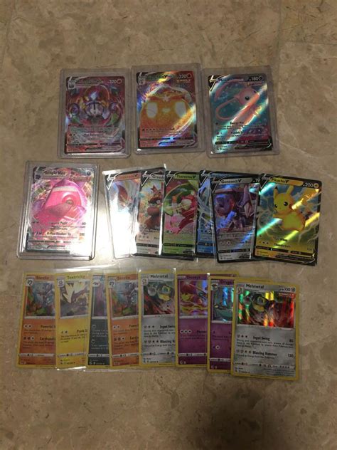 Fusion Strike Mew V Gengar Vmax Cinderace Vmax Chandelure Vmax Hobbies