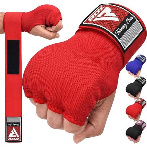 Rdx Sous Gants Prot Ge Poignet Boxe Bandes Bandage Mma Bande D