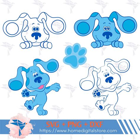 Blues Clues SVG PNG DXF