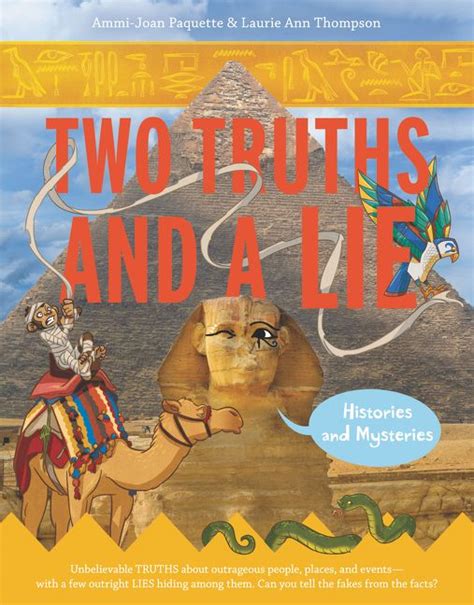 ‘two Truths And A Lie’ By Ammi Joan Paquette And Laurie Ann Thompson Book Review Beth Rodgers