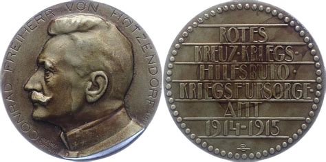 Haus Habsburg Bronzemedaille 1915 Franz Joseph I 1848 1916 Vorzüglich