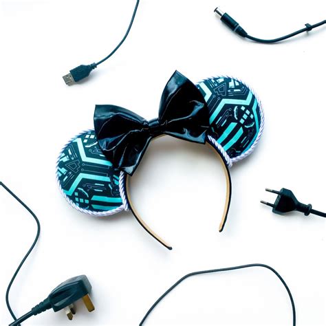 Tron Orejas De Minnie Mouse Inspiradas En Disney Etsy M Xico