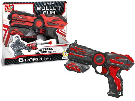 Teo Pistola Soft Bullet Proiettili Morbidi Bimbomania Srl