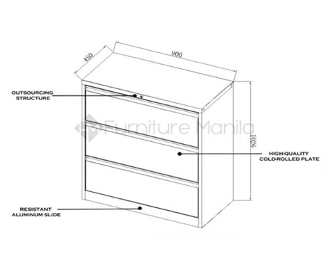 Efl Layer Lateral Filing Cabinet Home Office Furniture Philippines