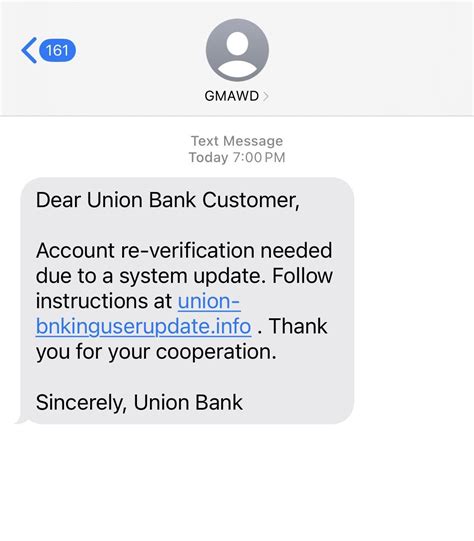 Fake Ub Text Message Is So Phishing Rphcreditcards