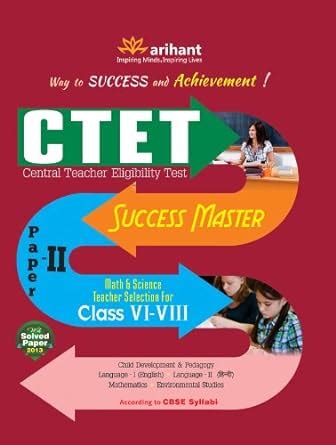 Ctet Success Master Paper Ii Maths Science Teacher Selection For