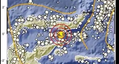 Update Gempa Hari Ini Gorontalo Diguncang Gempabumi M 6 4 Berpotensi