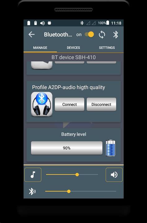 Как узнать заряд беспроводных наушников (bluetooth) на Android