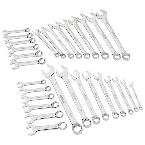 Ironton 30 Pc Saemetric Wrench Set Model 38175a Northern Tool