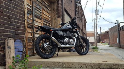 Watch A Suzuki GS400 Turn Into A Turbocharged Scrambler