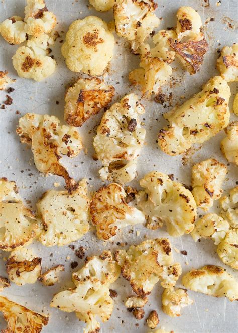 Roasted Cauliflower Salad With Lemon Tahini Vinaigrette Wholesomelicious