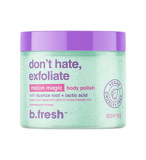 b.fresh Body Scrub - don't hate, exfoliate 16oz