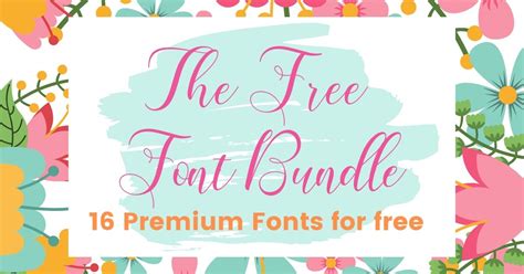 Creativefabrica Free Font Bundle Browse By Alphabetical Listing By