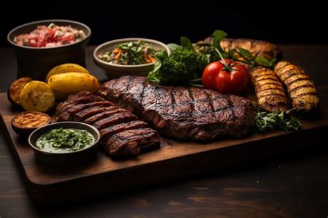 Premium AI Image Churrasco Delight A Mouthwatering BrazilianStyle