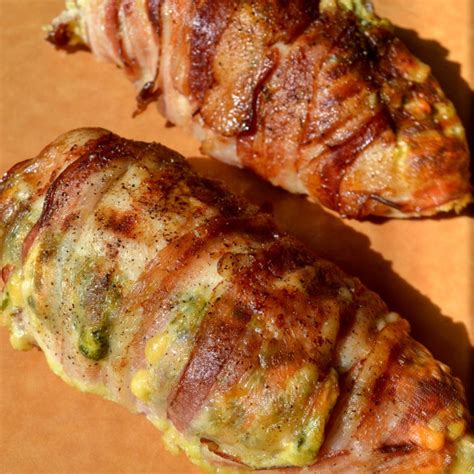 Keto Bacon Wrapped Cream Cheese Chicken Tastylicious