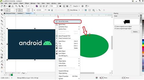 Cara Memasukkan Gambar Ke Objek Lingkaran Di Corel Draw Inwepo