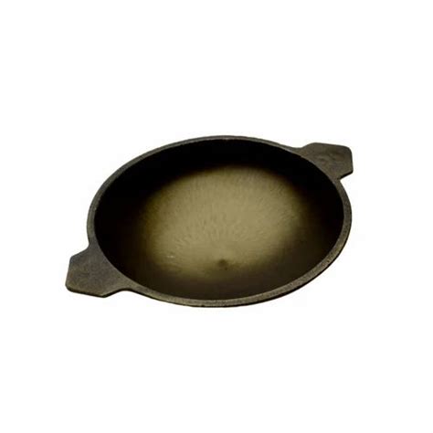 Trilonium Buttermold Pre Seasoned Cast Iron Appam Pan 8 Inch Induction