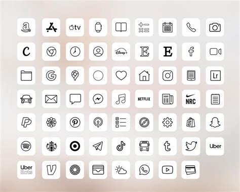 Widgetsmith Aesthetic IOS App Icon Pack Vintage Aesthetic IOS Icons 144