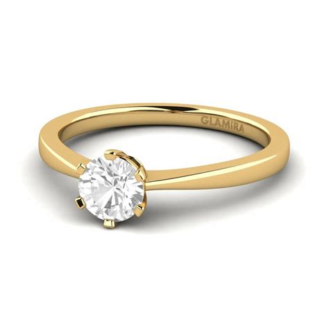 Compre Anillo De Compromiso Bridal Rise Crt En Corte Redondo