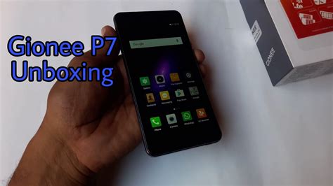 Gionee P Unboxing Youtube